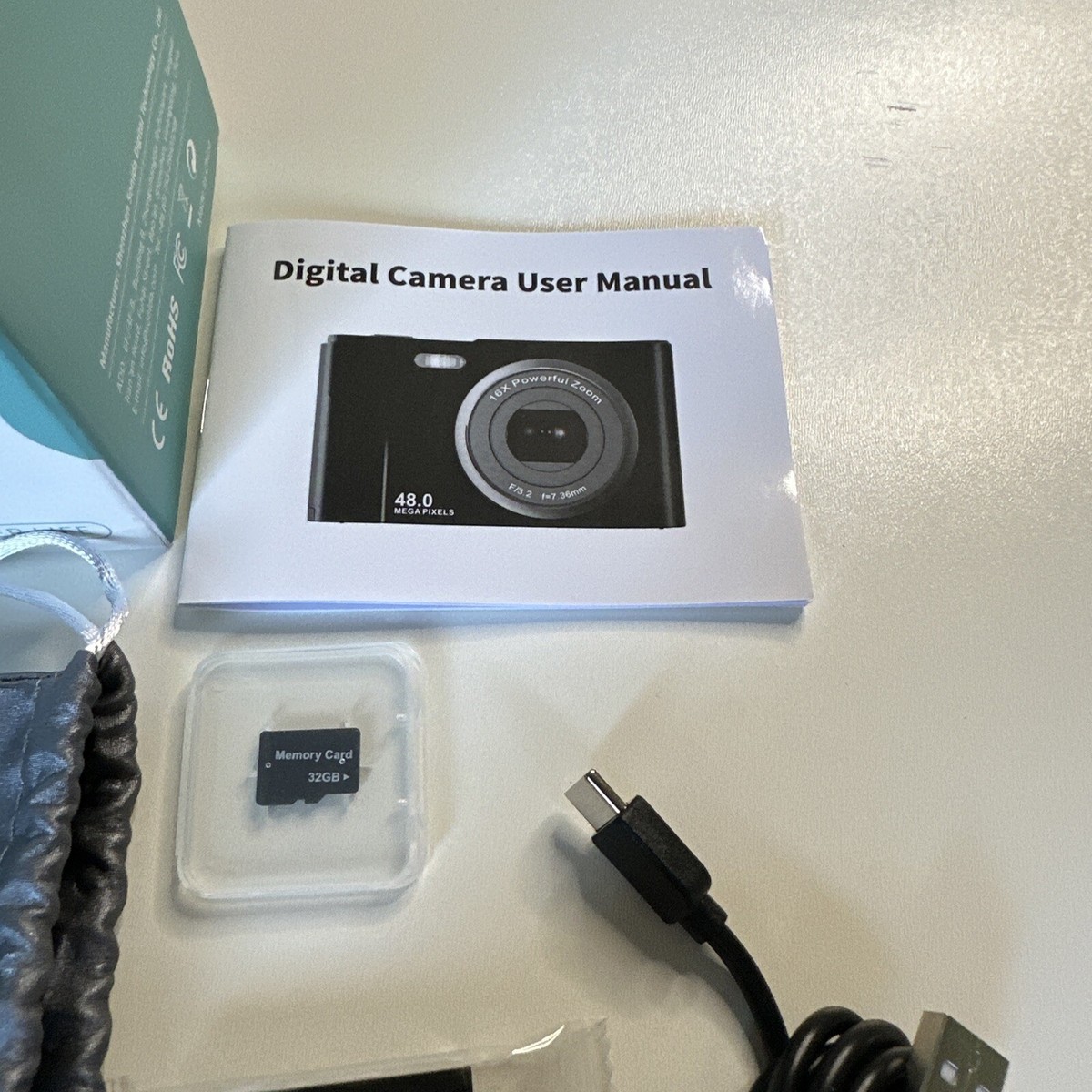 48.0 Mega Pixel Camera Full HD 1080p Black NEW | eBay