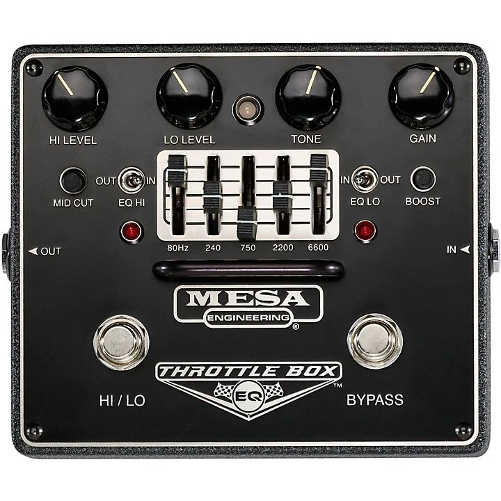 Mesa Boogie Throttle Box Equalizer Pedal Black | eBay