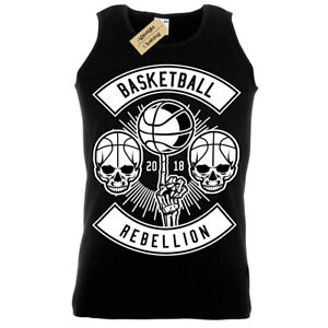 Basketball Rebellion T-Shirt basket ball Mens Baseball T-Shirt