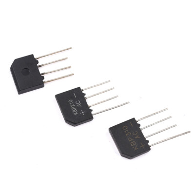 Pont De Diodes Redresseur KBP206 KBP210 KBP307 KBP310 2A 3A 600V-1000V - Neuf Générique
