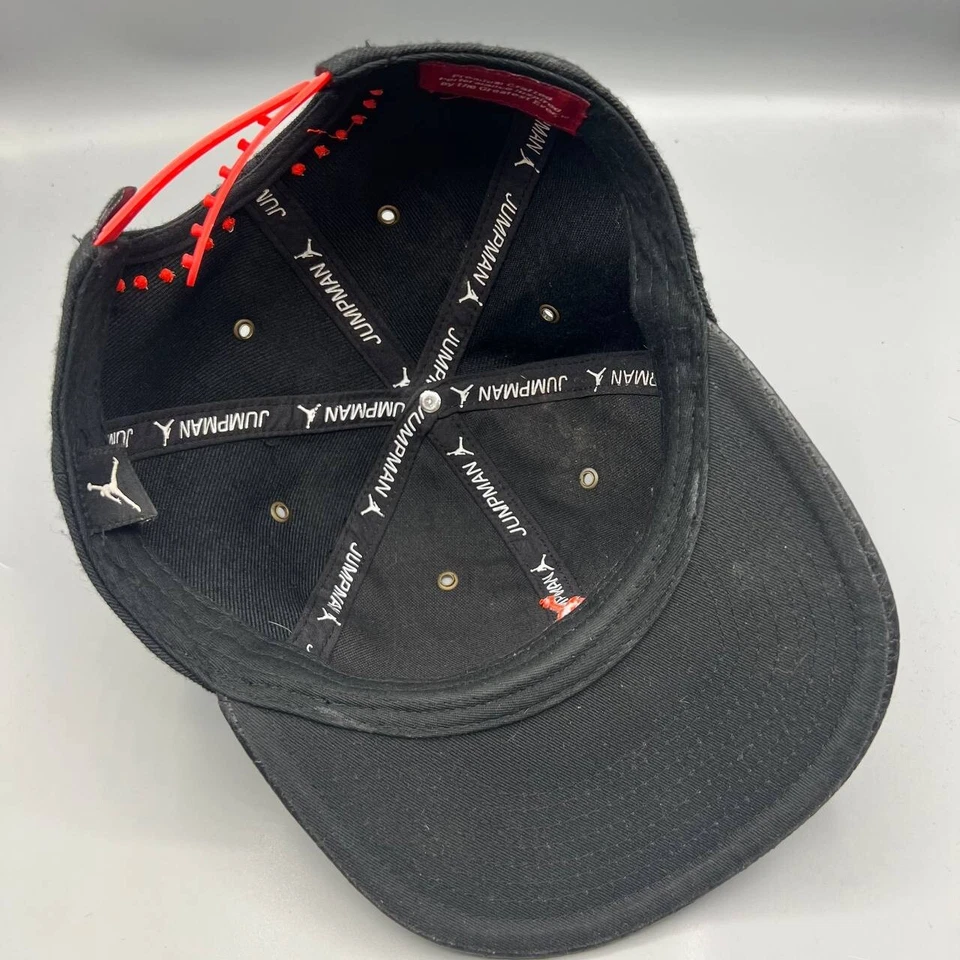 Gorra Air Jordan Juvenil Azul Negro Infrarrojo Jumpman Snap Back Cap Foto 4 de 4