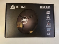KLIM Discman Portable CD/CDR/RW Player w/Built-in Battery Fusion Earphones