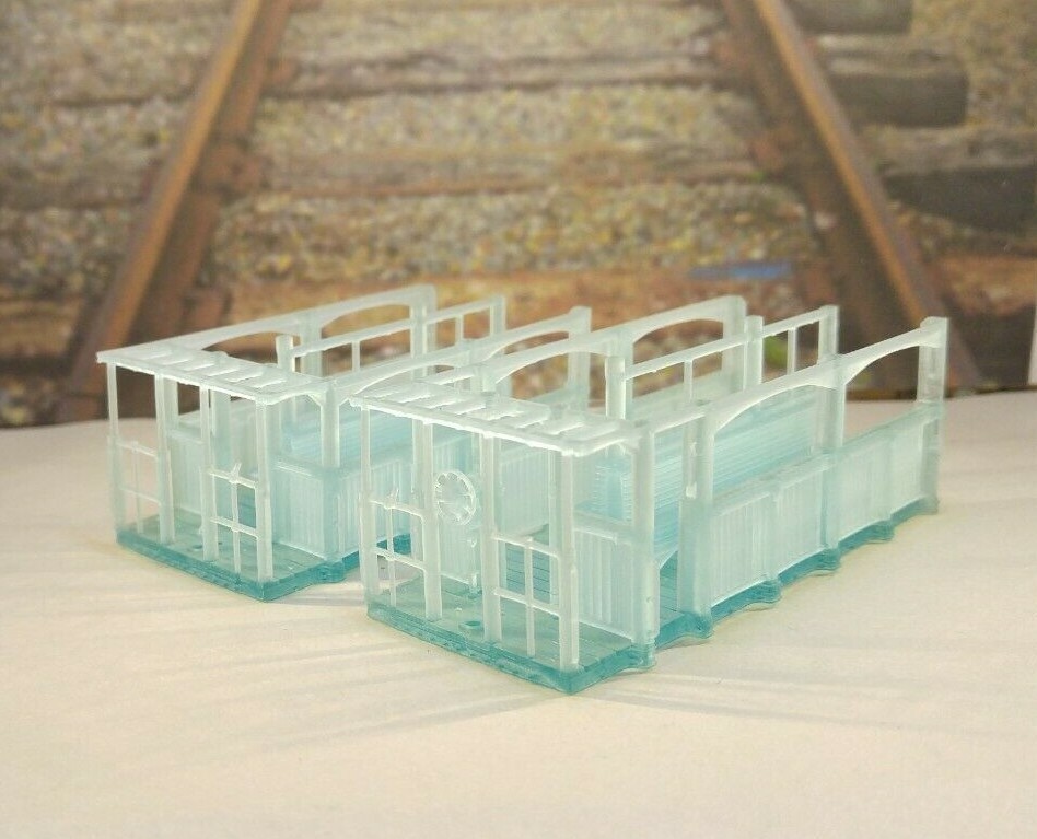 HO Scale Excursion Passenger Car Kit Cass Scenic Railroad Custom