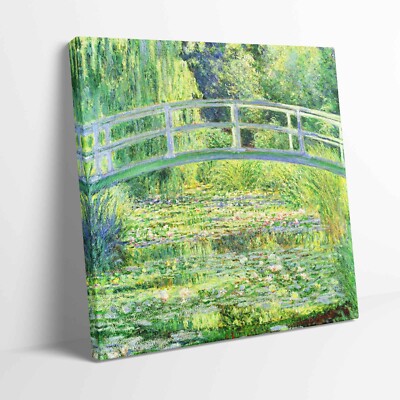 Claude Monet Die Seerosenteich gestreckte Leinwand Druck Wanddeko Kunst mehr Größen
