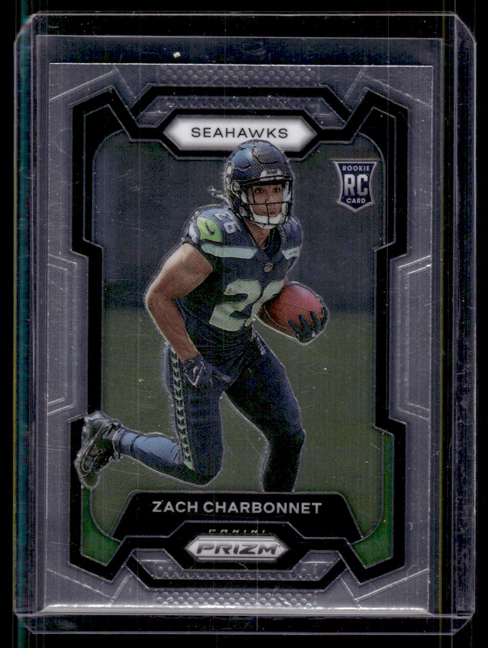 2023 Panini Prizm Rookie Zach Charbonnet Rookie #392 Seattle Seahawks