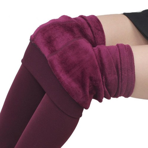 Fleece Lined Legging Women Thermal Pants High Waisted for Ladies Gym Yoga Winter - Picture 56 of 60