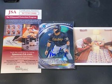 Nick Gonzales Pirates Auto Signed 2020 Glimpse of Greatness Card JSA COA .