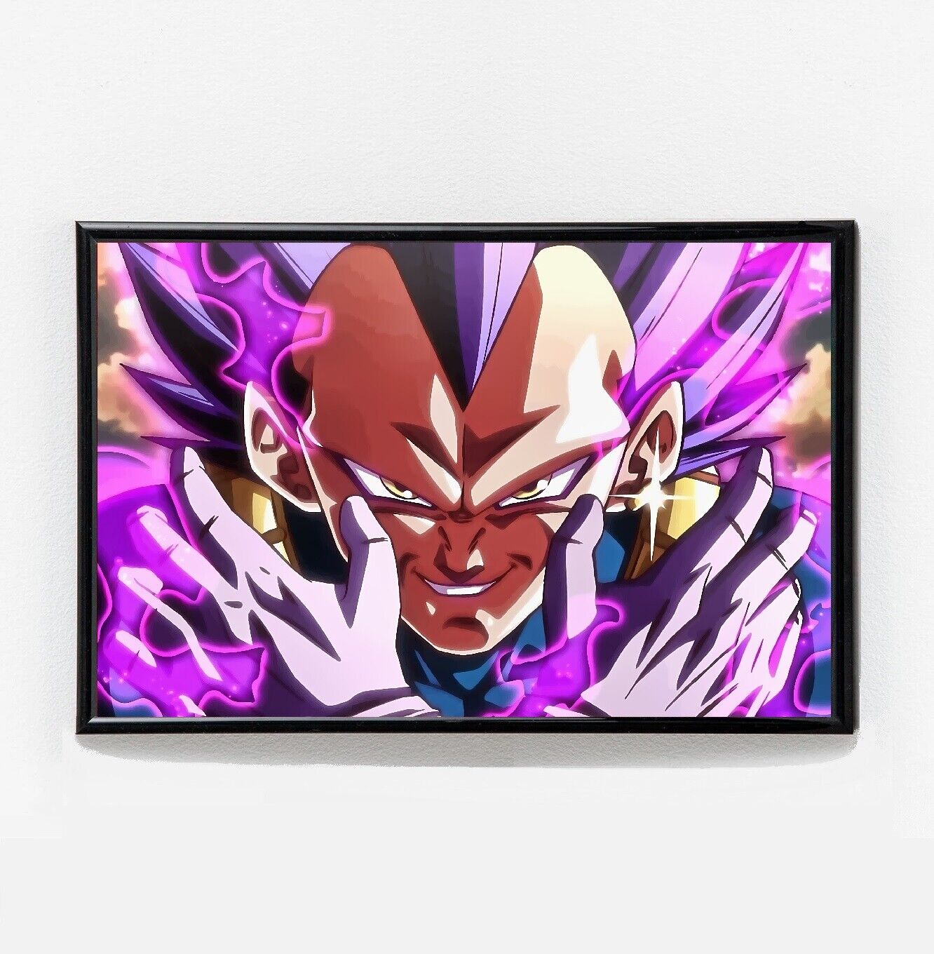 Vegeta Ultra Ego Hakai Poster | Framed Art | Dragon Ball Super | DBZ | NEW  | #3 | eBay