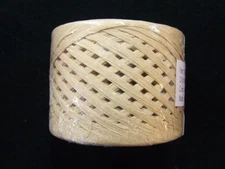 100 Yards Natural Tan Paper Craft Ribbon RAFFIA WRAPHIA Roll Heavy Duty Craft