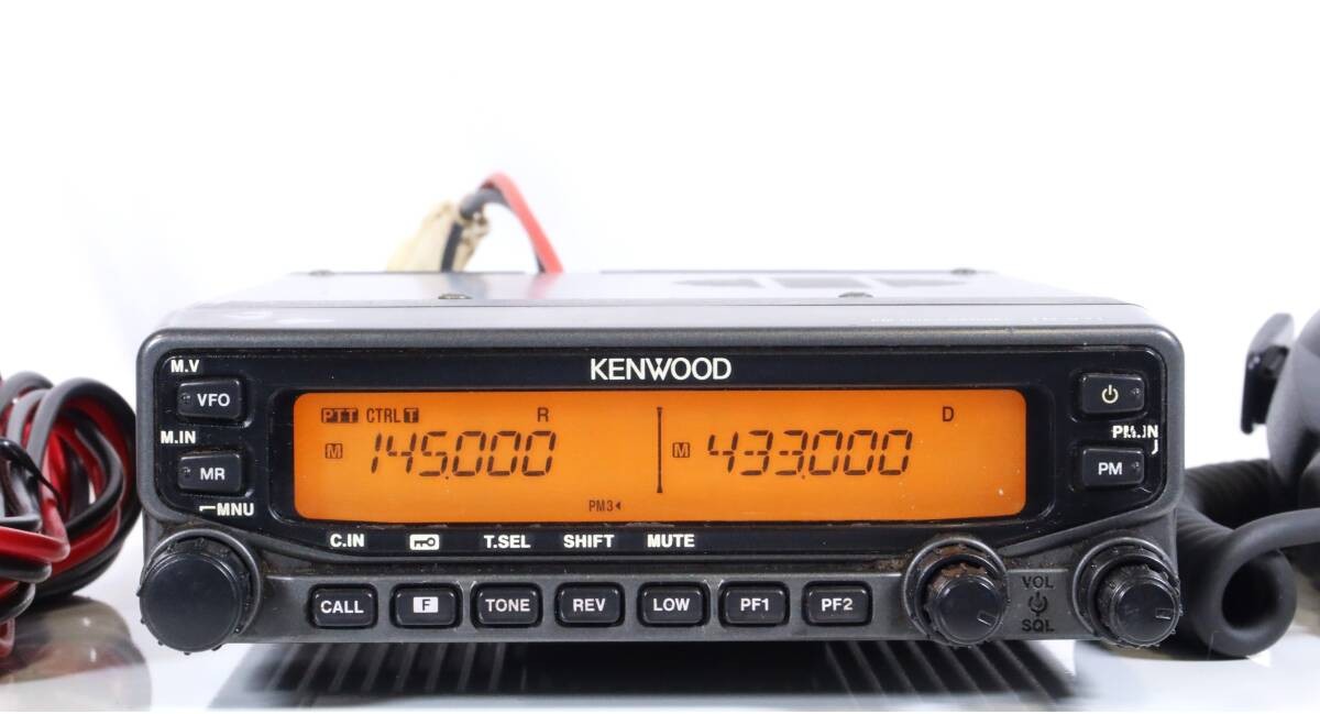 KENWOOD TM-V71S 144／430MHz FM DUAL KENWOOD TM-V71S Dual Band Mobile Radio 50W 144/430MHz Tested