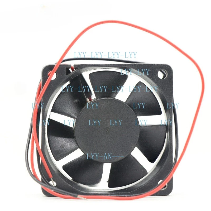 For ADDA AD0612MS-C70GL DC 12V 0.13A 60*60*20mm 2wire Brushless Case Cooling Fan - Image 2 of 2