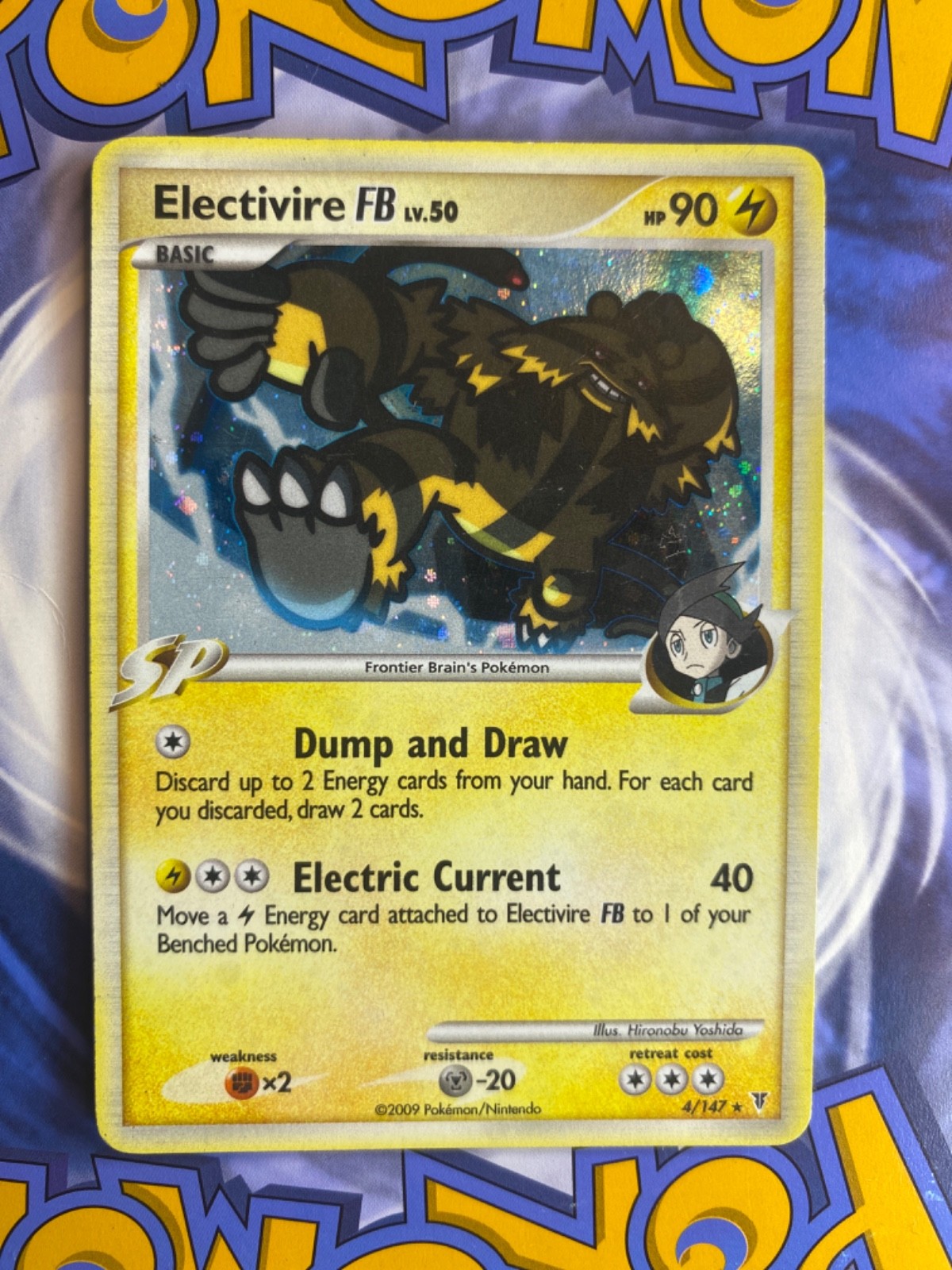 Electivire FB 4/147 DP Platinum Supreme Victors Holo Rare Pokémon Card LP