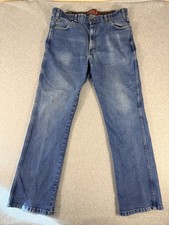 Dickies FLEX Men  s Jeans 38x32 Blue Stretch Straight Leg Denim Work Casual