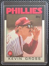 1986 Topps Kevin Gross #764 Philadelphia Phillies Pitcher