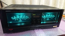 ONKYO M-508 Integra Stereo Power Amplifier Vintage 200W Working Confirmed