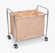 Laundry Cart - Steel Frame and Canvas Bag