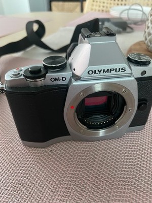 Olympus OM-D E-M5, full set with 12-50mm and 45mm lenses, box & bag (no battery)