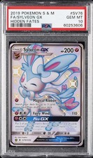 2019 POKEMON SUN & MOON HIDDEN FATES #SV76 FULL ART/SYLVEON GX PSA 10 on eBay
