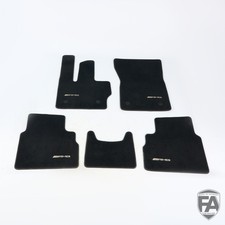 MERCEDES-BENZ G63 AMG W463A W465 OEM Fu&szlig;matten Floormats 5-Parts Velours schwarz