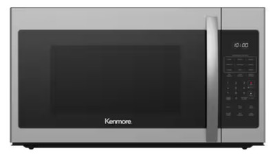 Kenmore KKOMJB17S2W 1.7 Cu Ft Over-the-Range Microwave Stainless 1000W OPEN BOX