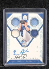 2019 Panini Chronicles Rookie Cornerstones Crystal 45/49 Brad Keller Auto h3r