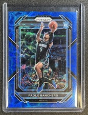 PAOLO BANCHERO 2022-23 PANINI PRIZM #249 ROOKIE CHOICE BLUE RC 33/49 MAGIC