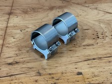 1" Weaver Scope Rings MEDIUM Silver