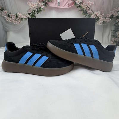 Adidas Barreda Decode J Kids Sneakers Black Blue Striped Size 5 IH9215 Unisex