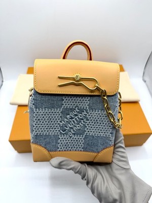 LOUIS VUITTON NANO STEAMER - DENIM - BRANDNEU OVP