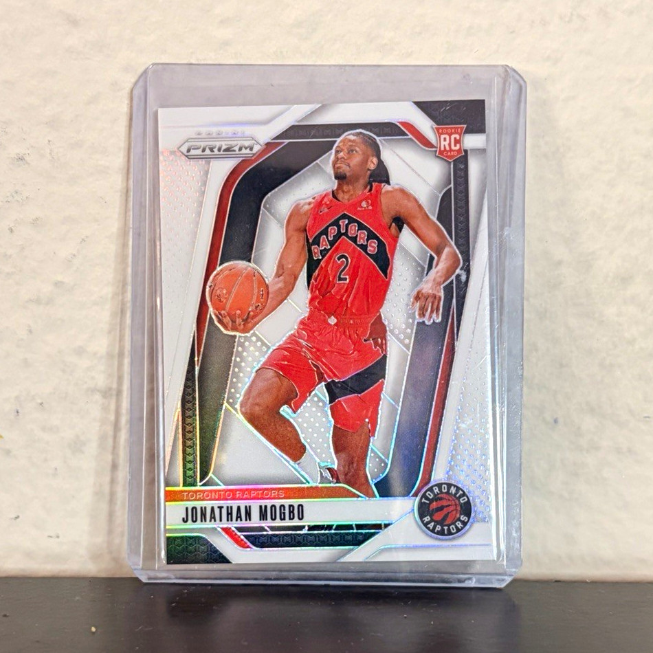 Panini Prizm 2024-25 Jonathan Mogbo RC White Prizm /175