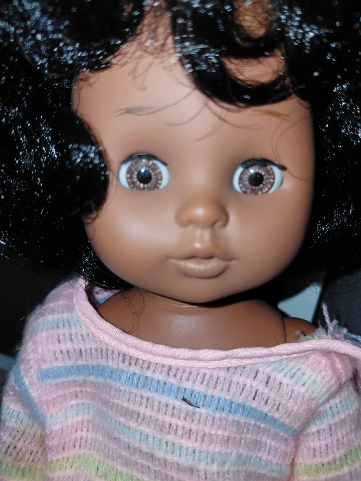 Vintage Zapf Black Ethnic Doll With Orignal Outfit And Shoes 12" - Image 4 of 4