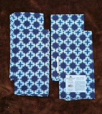 Flowers Napkin Set Kay Dee Indigold Pattern NWT