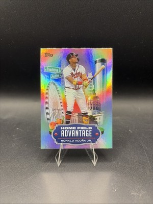 2023 Topps Ronald Acuna Jr Home Field Advantage #HA-6 Braves CLEAN