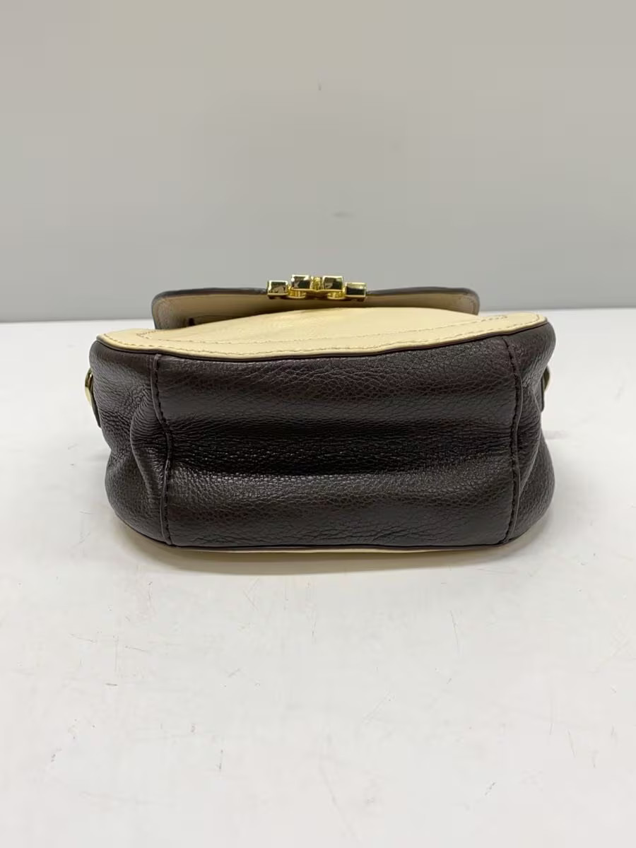 TORY BURCH Shoulder Bag Leather GRY thumbnail 4