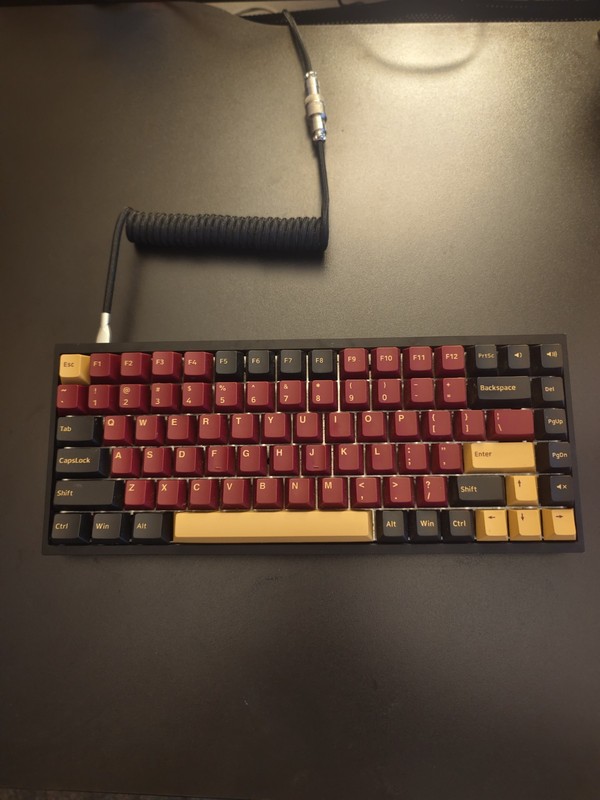 KBD75 Aluminium Mechanical Gaming Keyboard MX Black Lubed Linear Switches