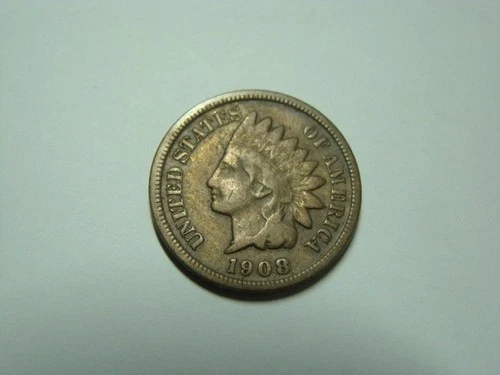 1908-S Indian Head Cent Fine+ 40814
