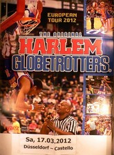 Harlem Globetrotters - Düsseldorf 2012 - Veranstaltungs-Poster  A1