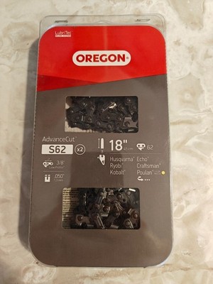 Oregon S62 AdvanceCut 18'' Chain 2-pack