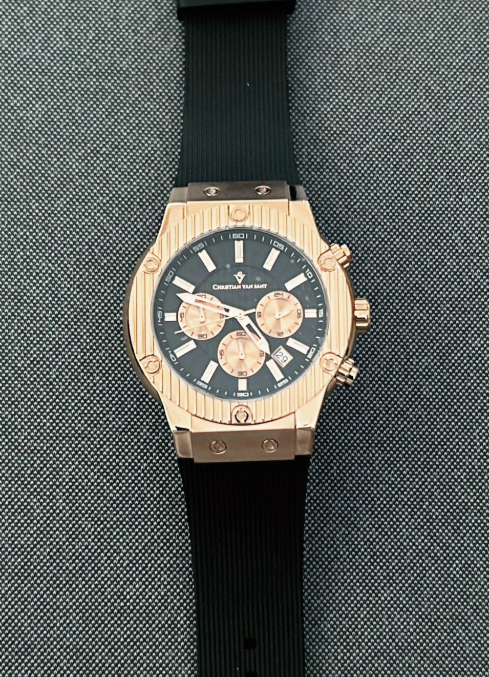 Christian Van Sant - Reloj Hombre Cronógrafo Monarchy Cuarzo CV814..