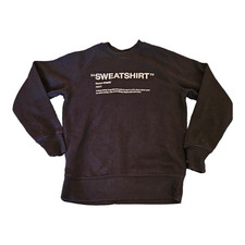 Primark Medium Black Long Sleeve Pullover Sweatshirt