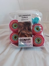 Conair Self Grip Hair Rollers Set of 32 Assorted Colors for Curls and Volume