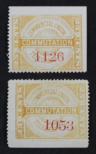 CKStamps: US Stamps Collection Scott#8T1 Mint H OG 2 Shades