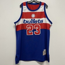 Mitchell & Ness 1977-78 Washington Bullets Michael Jordan #23 NBA Jersey Size 52