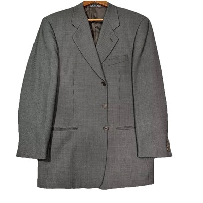 MANI by Giorgio Armani Sport Coat Men s 40 Regular 100% Wool Green 3 Button READ