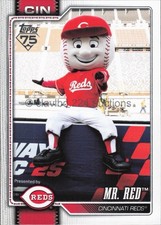 2026 TOPPS CELEBRATION MLB - Mr Red - Mascots #M-7  Cincinnati Reds