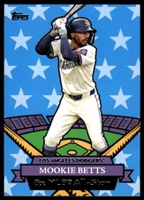 2025 Topps Archives Mookie Betts #07AS-11 2007 Topps All-Star Insert Dodgers