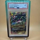 2015 POKEMON XY ANCIENT ORIGINS #98 FULL ART/M RAYQUAZA EX PSA 9
