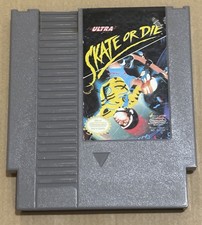 Nintendo NES Skate or Die (Cleaned, Tested & Working)