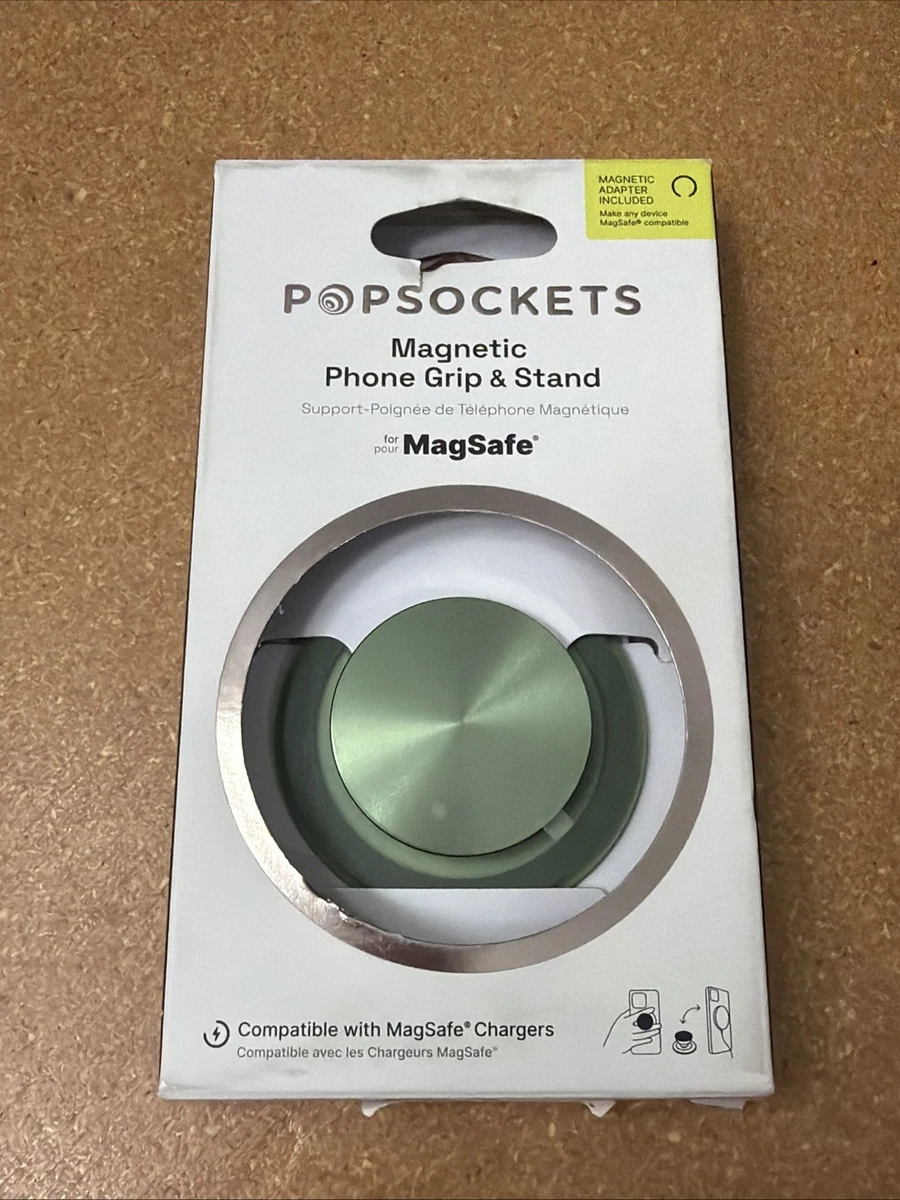 PopSockets - Empuñadura para teléfono Compatible con MagSafe, Soporte