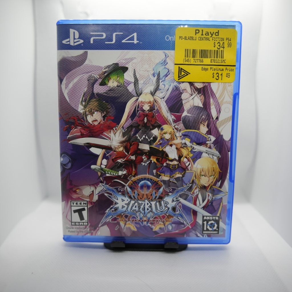 BlazBlue: Central Fiction - PlayStation 4 PS4 Arc System Works Fighting Game